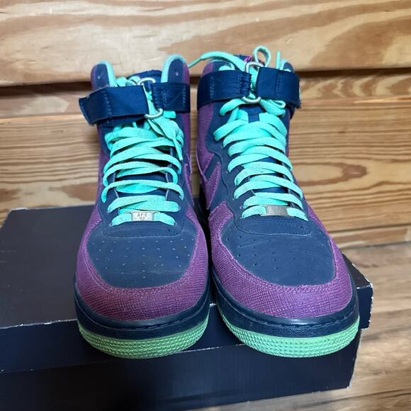 2013 Nike Air Force 1 High Brave Blue Cherrywood main image 4